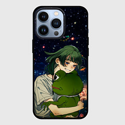 Чехол для iPhone 13 Pro МаоМао и Лягушонок Пепе - Монолог Фармацевта, цвет: 3D-черный