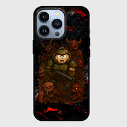Чехол для iPhone 13 Pro Эрик Картман Doom, цвет: 3D-черный