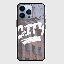 Чехол для iPhone 13 Pro City, Кемерово, цвет: 3D-черный