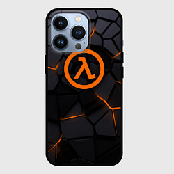 Чехол для iPhone 13 Pro Half Life - armor, цвет: 3D-черный