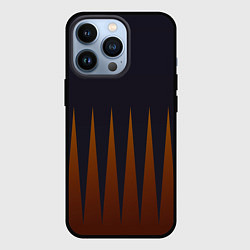 Чехол для iPhone 13 Pro Осенний ночной огонь, цвет: 3D-черный