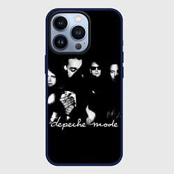 Чехол для iPhone 13 Pro Depeche Mode shoot, цвет: 3D-тёмно-синий