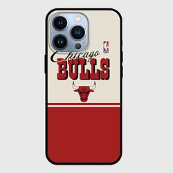 Чехол для iPhone 13 Pro NBA Chicago Bulls vintage, цвет: 3D-черный