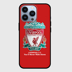 Чехол для iPhone 13 Pro Liverpool, цвет: 3D-черный