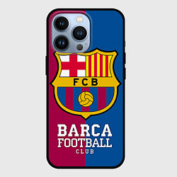 Чехол для iPhone 13 Pro Barca Football, цвет: 3D-черный