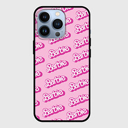 Чехол для iPhone 13 Pro Barbie Pattern, цвет: 3D-черный