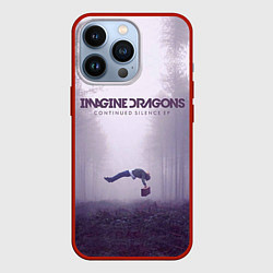 Чехол для iPhone 13 Pro Imagine Dragons: Silence, цвет: 3D-красный