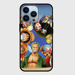 Чехол для iPhone 13 Pro One Piece, цвет: 3D-черный