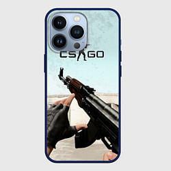 Чехол для iPhone 13 Pro Counter-Strike: De Dust, цвет: 3D-тёмно-синий