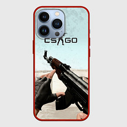 Чехол для iPhone 13 Pro Counter-Strike: De Dust, цвет: 3D-красный