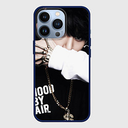 Чехол для iPhone 13 Pro BTS: Hood by air, цвет: 3D-тёмно-синий