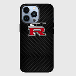 Чехол для iPhone 13 Pro Nissan GTR, цвет: 3D-черный