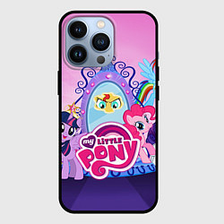 Чехол для iPhone 13 Pro My Little Pony, цвет: 3D-черный