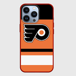 Чехол для iPhone 13 Pro Philadelphia Flyers, цвет: 3D-красный