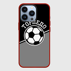 Чехол для iPhone 13 Pro ФК Торпедо, цвет: 3D-красный