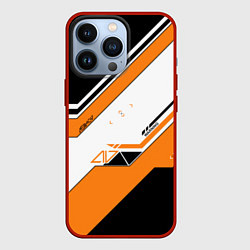 Чехол для iPhone 13 Pro CS:GO Asiimov, цвет: 3D-красный