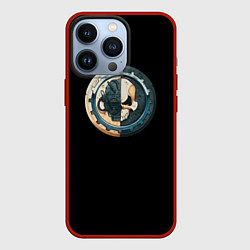 Чехол для iPhone 13 Pro Adeptus Mechanicus, цвет: 3D-красный