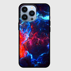 Чехол для iPhone 13 Pro Космос, цвет: 3D-черный