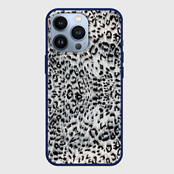 Чехол для iPhone 13 Pro White Jaguar, цвет: 3D-тёмно-синий