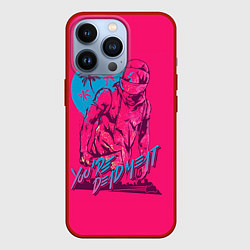 Чехол для iPhone 13 Pro You're dead meat, цвет: 3D-красный