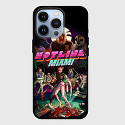 Чехол для iPhone 13 Pro Hotline Miami, цвет: 3D-черный