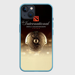 Чехол для iPhone 14 Plus The International Championships, цвет: 3D-голубой