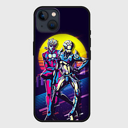 Чехол для iPhone 14 Plus JoJo’s Bizarre Adventure, цвет: 3D-черный