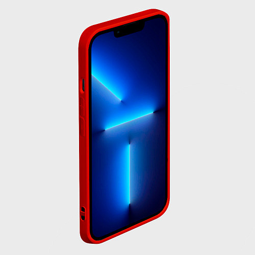 Чехол iPhone 14 Plus Safety car / 3D-Красный – фото 2