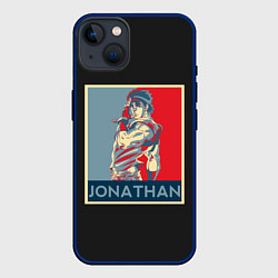 Чехол для iPhone 14 Plus Jonathan JoJo, цвет: 3D-тёмно-синий