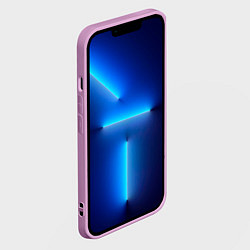 Чехол для iPhone 14 Plus ROCK - Гитарист играет в космосе на гитаре, цвет: 3D-сиреневый — фото 2