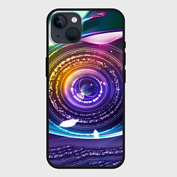 Чехол для iPhone 14 Plus Глаз Вселенной, цвет: 3D-черный
