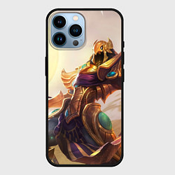 Чехол для iPhone 14 Pro Max Sun, цвет: 3D-черный