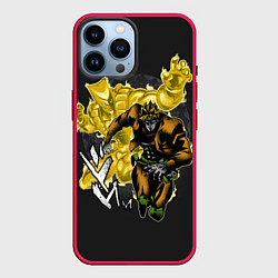 Чехол для iPhone 14 Pro Max JoJo Bizarre Adventure, цвет: 3D-малиновый