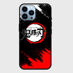 Чехол для iPhone 14 Pro Max KIMETSU NO YAIBA, цвет: 3D-черный