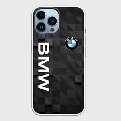 Чехол для iPhone 14 Pro Max BMW, цвет: 3D-белый