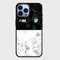 Чехол для iPhone 14 Pro Max BMW M SPORT, цвет: 3D-черный