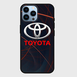 Чехол для iPhone 14 Pro Max TOYOTA, цвет: 3D-черный