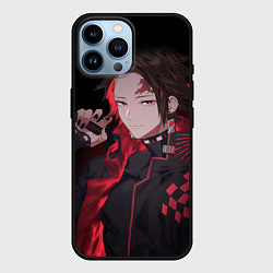 Чехол для iPhone 14 Pro Max КЛИНОК ТАНДЖИРО, цвет: 3D-черный