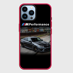 Чехол для iPhone 14 Pro Max BMW Z, цвет: 3D-малиновый
