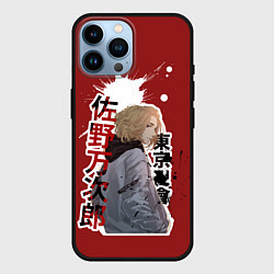Чехол для iPhone 14 Pro Max Tokyo Revengers anime, цвет: 3D-черный