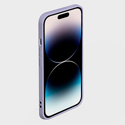 Чехол для iPhone 14 Pro Max БМВ ЖЕЛТЫЙ ПЕРФОРМАНС, цвет: 3D-светло-сиреневый — фото 2