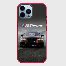 Чехол для iPhone 14 Pro Max Спортивная бэха в пустыне, цвет: 3D-малиновый