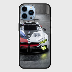 Чехол для iPhone 14 Pro Max BMW M8 - M Power - Motorsport, цвет: 3D-черный