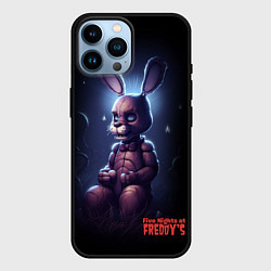 Чехол для iPhone 14 Pro Max Бонни Фнаф, цвет: 3D-черный