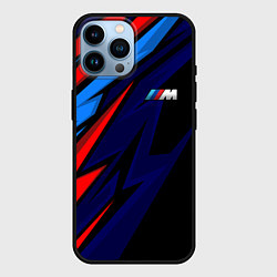 Чехол для iPhone 14 Pro Max M power - цвета бмв, цвет: 3D-черный