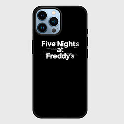 Чехол для iPhone 14 Pro Max Friday Night Funkin logo, цвет: 3D-черный