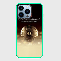 Чехол для iPhone 14 Pro The International Championships, цвет: 3D-мятный