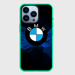 Чехол для iPhone 14 Pro BMW, цвет: 3D-мятный