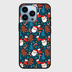 Чехол для iPhone 14 Pro ПОКРЫТО НОВЫМ ГОДОМ!, цвет: 3D-черный