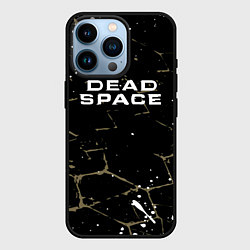 Чехол для iPhone 14 Pro Dead space текстура, цвет: 3D-черный